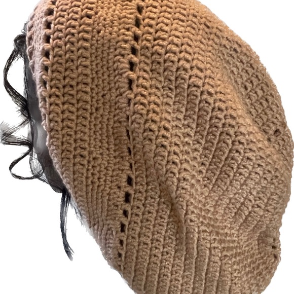 Slouchy Pale Pink Hand-made Tam♥️ - Picture 5 of 6